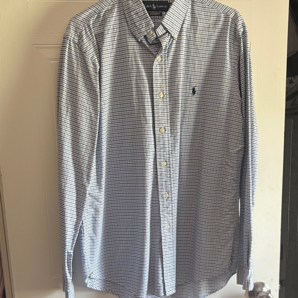 Polo by Ralph Lauren Blue Casual Button Down Shirt